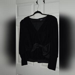 Express Black Blouse